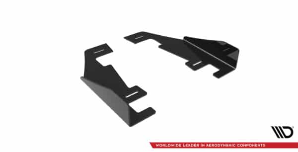 MAXTON DESIGN - Street Pro Bočné splitre zadného nárazníka Audi RS3 Sedan 8Y, Čierna Lesklá – Obrázok 5