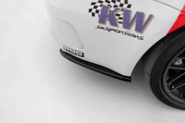 MAXTON DESIGN - Bočné spojlere zadného nárazníka  vhodné pre BMW 1 M Coupe E82, Čierny lesk – Obrázok 4