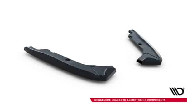 MAXTON DESIGN - Bočné spojlere zadného nárazníka  vhodné pre BMW 1 M Coupe E82, Čierny lesk – Obrázok 5