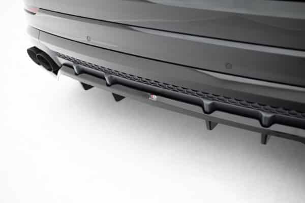 MAXTON DESIGN - Spoiler pod zadný nárazník V.2 Audi SQ8 / Q8 S-Line Mk1 Facelift2, Čierny lesk – Obrázok 8