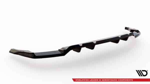 MAXTON DESIGN - Spoiler pod zadný nárazník V.2 Audi SQ8 / Q8 S-Line Mk1 Facelift2, Čierny lesk – Obrázok 9