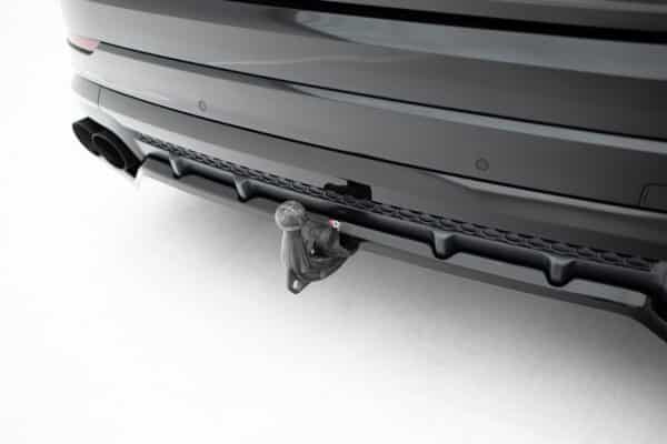 MAXTON DESIGN - Spoiler pod zadný nárazník V.2 Audi SQ8 / Q8 S-Line Mk1 Facelift2, Čierny lesk – Obrázok 5