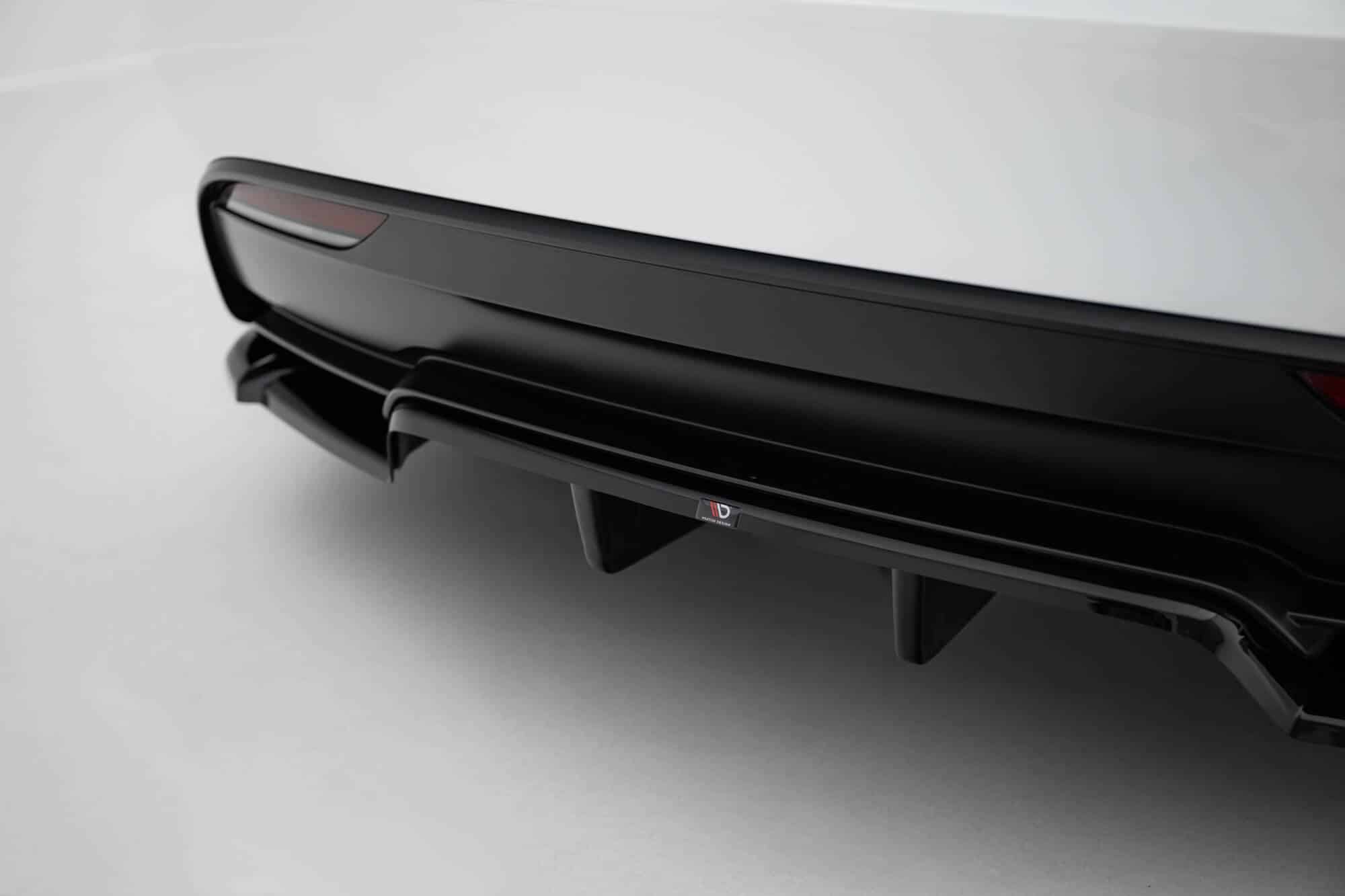 MAXTON DESIGN - Spoiler pod zadný nárazník V.2 Tesla Model 3 Performance Mk1 Facelift, Čierny lesk – Obrázok 3