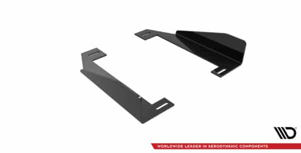 MAXTON DESIGN - Street Pro Bočné splitre vhodné pre BMW M2 F87, Čierna Lesklá – Obrázok 5