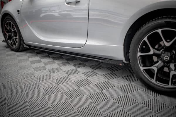 MAXTON DESIGN - Street Pro Bočné splitre Opel Astra GTC OPC-Line J, Čierna Matná – Obrázok 3