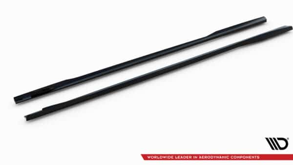 MAXTON DESIGN - Lišty pod bočné prahy vhodné pre BMW 4 Coupe / Cabrio G22 / G23, Čierny lesk – Obrázok 5