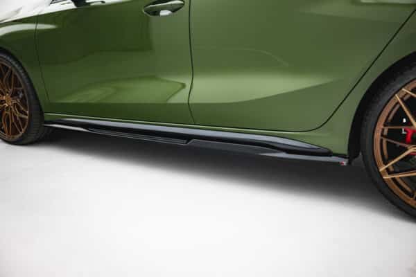 MAXTON DESIGN - Lišty pod bočné prahy V.2 Audi S3 / A3 S-line 8Y Facelift, Čierny lesk – Obrázok 2