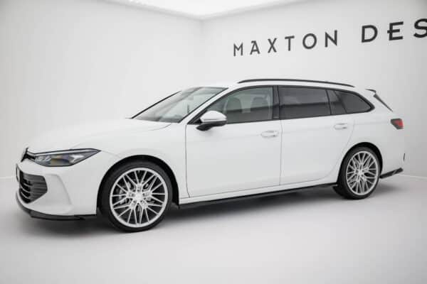 MAXTON DESIGN - Lišty pod bočné prahy Volkswagen Passat B9, Čierny lesk – Obrázok 2