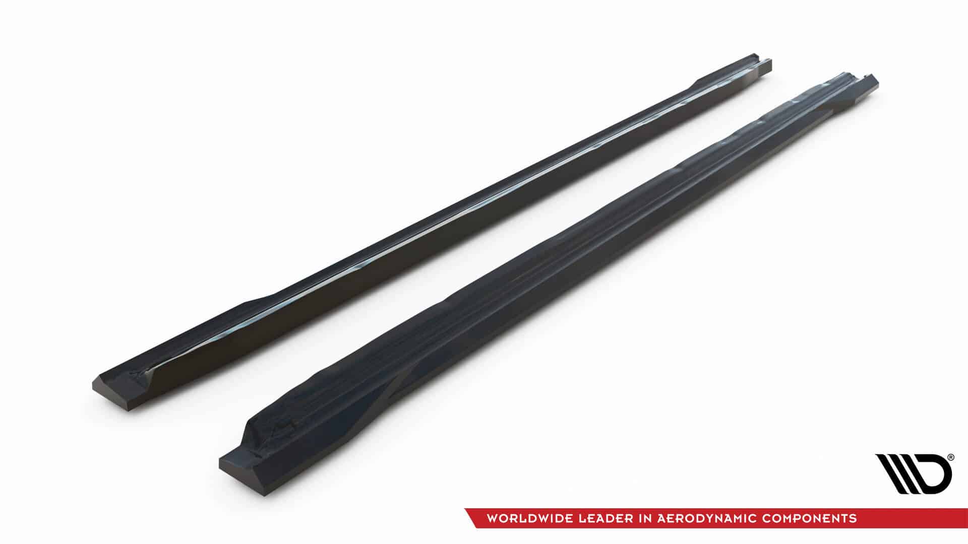 MAXTON DESIGN - Lišty pod bočné prahy Volkswagen Passat B9, Čierny lesk – Obrázok 6