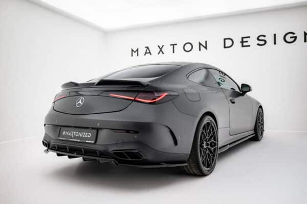 MAXTON DESIGN - Spoiler kufra 3D Mercedes-Benz CLE AMG-Line C236, Čierny lesk – Obrázok 2