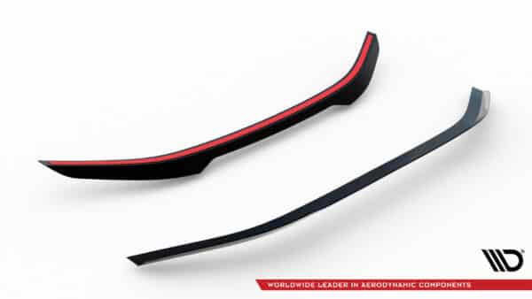 MAXTON DESIGN - Predlženie spojlera kufra Hyundai Veloster N Mk2, Čierny lesk – Obrázok 6