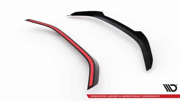 MAXTON DESIGN - Predlženie spojlera kufra Hyundai Veloster N Mk2, Čierny lesk – Obrázok 5