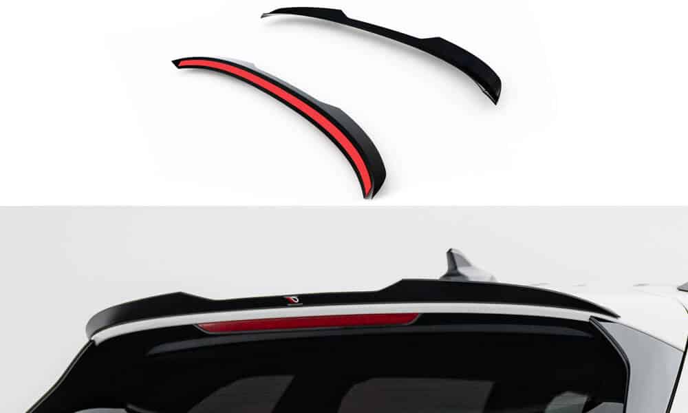 MAXTON DESIGN - Spoiler kufra Volkswagen Passat B9, Čierny lesk