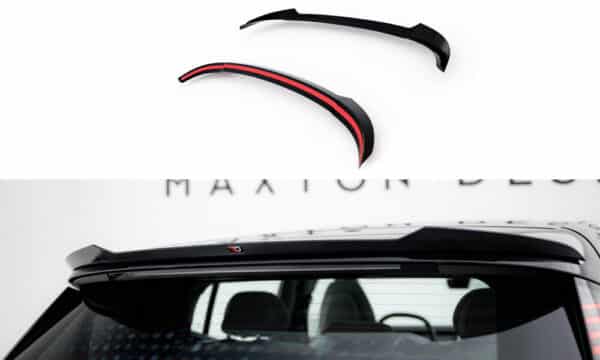 MAXTON DESIGN - Spoiler kufra Volvo EX30 Mk1, Čierny lesk