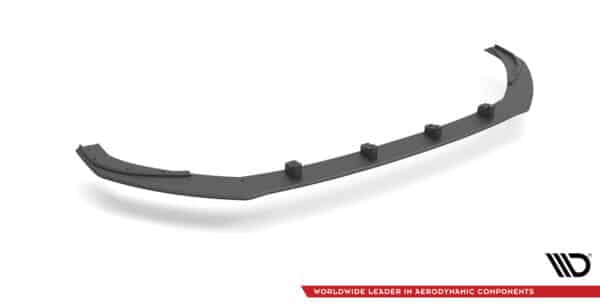 MAXTON DESIGN - Street Pro Spoiler pod predný nárazník Audi S3 / A3 S-Line Sportback 8V Facelift, Čierna Matná – Obrázok 5