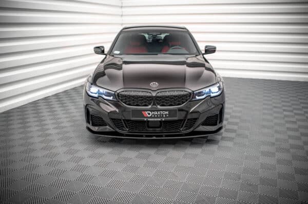 MAXTON DESIGN - Street Pro Spoiler pod predný nárazník vhodné pre BMW 3 M-Pack G20 / G21, Čierna Matná – Obrázok 2