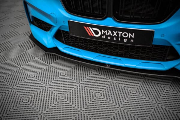 MAXTON DESIGN - Street Pro Spoiler pod predný nárazník vhodné pre BMW M2 Competition F87, Čierna Matná – Obrázok 3