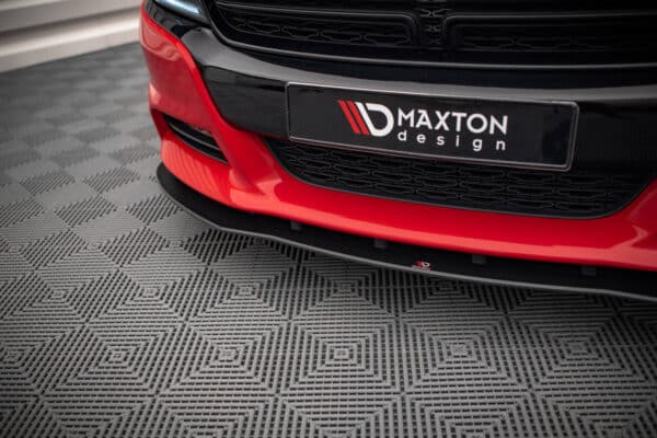 MAXTON DESIGN - Street Pro Spoiler pod predný nárazník Dodge Charger RT Mk7 Facelift, Čierna Matná – Obrázok 4