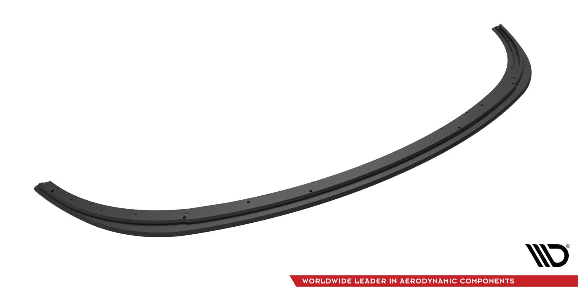 MAXTON DESIGN - Street Pro Spoiler pod predný nárazník Ford Fiesta ST Mk6, Čierna Matná – Obrázok 5