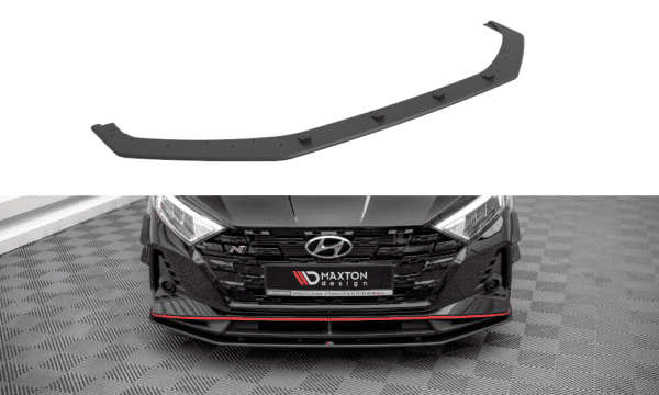 MAXTON DESIGN - Street Pro Spoiler pod Predný nárazník Hyundai I20 N Mk3, Čierna Matná