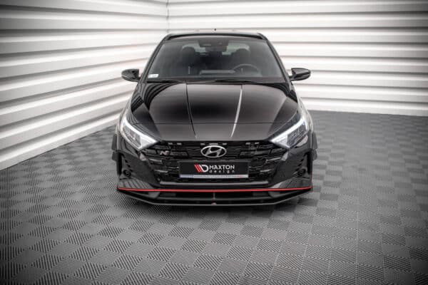 MAXTON DESIGN - Street Pro Spoiler pod Predný nárazník Hyundai I20 N Mk3, Čierna Matná – Obrázok 2