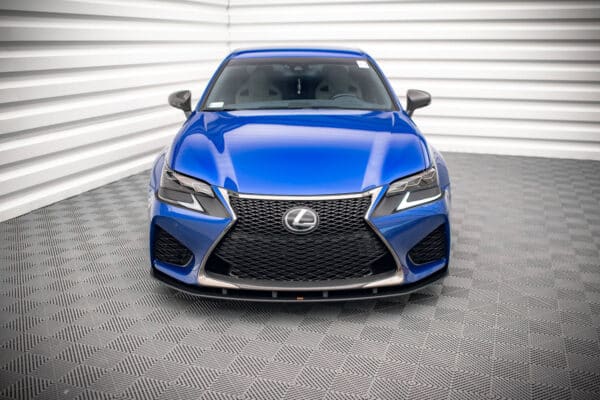 MAXTON DESIGN - Street Pro Spoiler pod predný nárazník Lexus GS F Mk4 Facelift, Čierna Matná – Obrázok 2