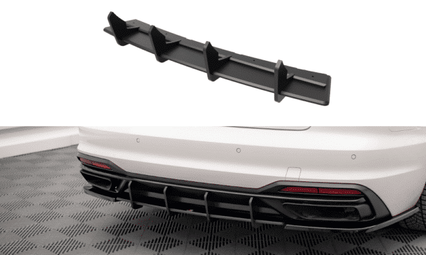 MAXTON DESIGN - Street Pro Zadný difúzor Audi A4 B9 Facelift, Čierna Matná