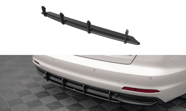 MAXTON DESIGN - Street Pro Zadný difúzor Audi A6 C8, Čierna Matná
