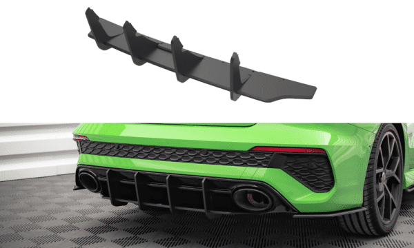 MAXTON DESIGN - Street Pro Zadný difúzor Audi RS3 Sedan 8Y, Čierna Matná