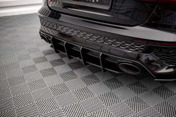 MAXTON DESIGN - Street Pro Zadný difúzor Audi RS3 Sportback 8Y, Čierna Matná – Obrázok 3
