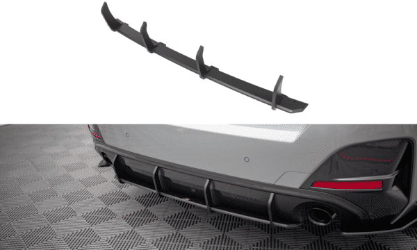 MAXTON DESIGN - Street Pro Zadný difúzor vhodné pre BMW 4 Gran Coupe M-Pack G26, Čierna Matná