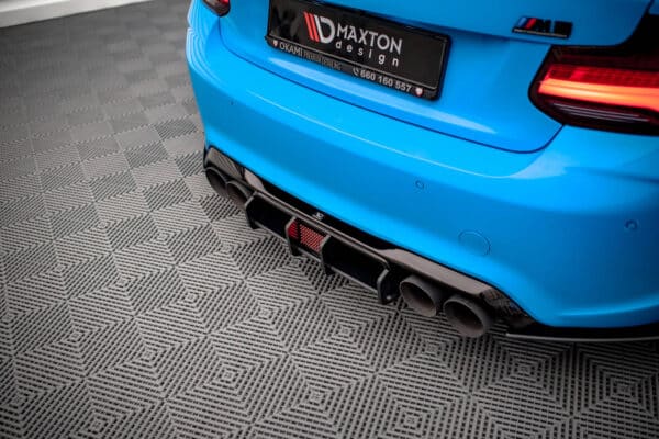 MAXTON DESIGN - Street Pro Zadný difúzor vhodné pre BMW M2 F87, Čierna Matná – Obrázok 3