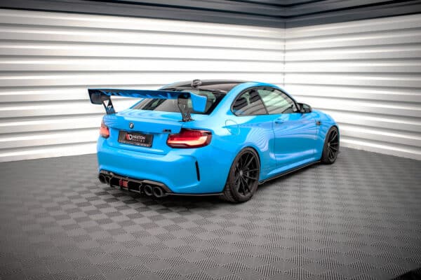 MAXTON DESIGN - Street Pro Zadný difúzor vhodné pre BMW M2 F87, Čierna Matná – Obrázok 4