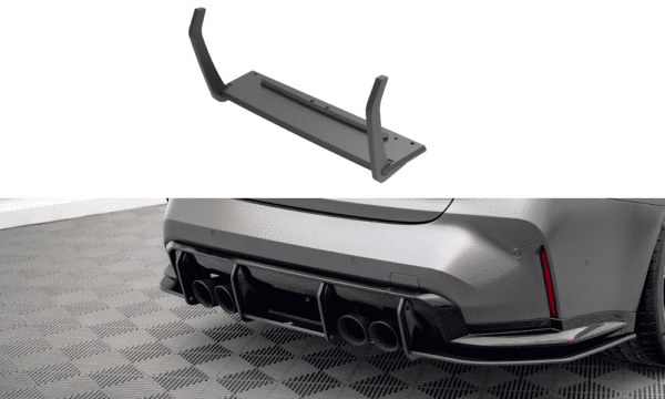 MAXTON DESIGN - Street Pro Zadný difúzor vhodné pre BMW M3 G80, Čierna Matná