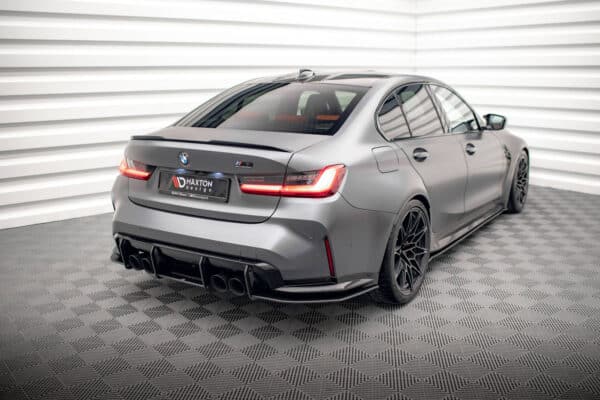 MAXTON DESIGN - Street Pro Zadný difúzor vhodné pre BMW M3 G80, Čierna Matná – Obrázok 2
