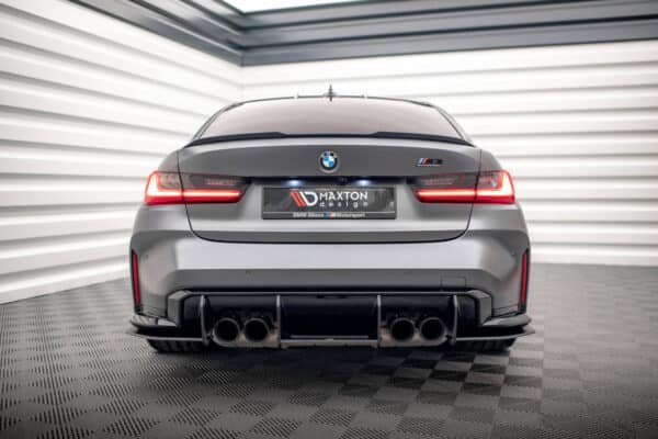 MAXTON DESIGN - Street Pro Zadný difúzor vhodné pre BMW M3 G80, Čierna Matná – Obrázok 5