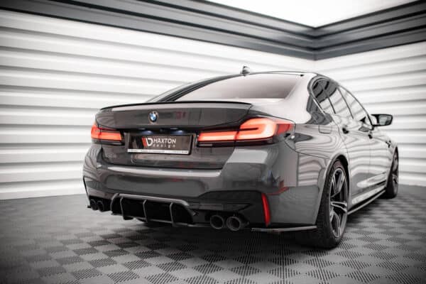 MAXTON DESIGN - Street Pro Zadný difúzor vhodné pre BMW M5 F90, Čierna Matná – Obrázok 2