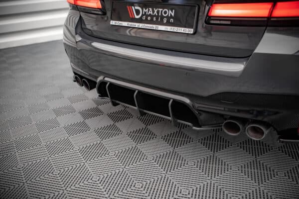 MAXTON DESIGN - Street Pro Zadný difúzor vhodné pre BMW M5 F90, Čierna Matná – Obrázok 3
