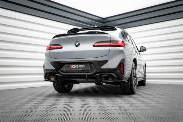 MAXTON DESIGN - Street Pro Zadný difúzor vhodné pre BMW X4 M-Pack G02 Facelift, Čierna Matná – Obrázok 2