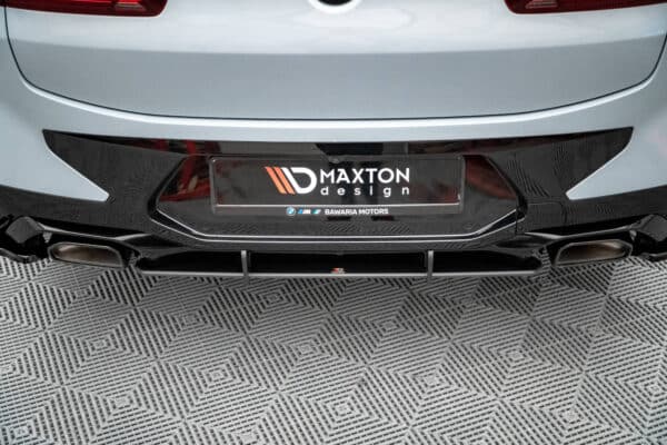 MAXTON DESIGN - Street Pro Zadný difúzor vhodné pre BMW X4 M-Pack G02 Facelift, Čierna Matná – Obrázok 3