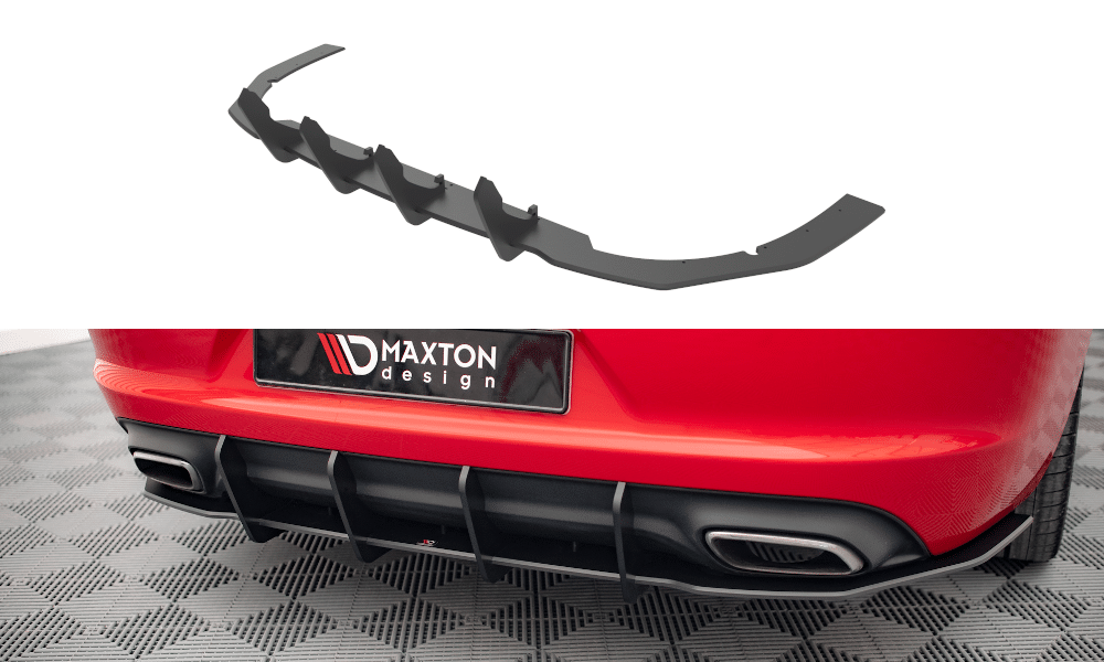 MAXTON DESIGN - Street Pro Zadný difúzor Dodge Charger RT Mk7 Facelift, Čierna Matná