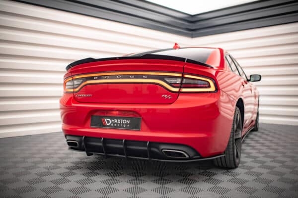 MAXTON DESIGN - Street Pro Zadný difúzor Dodge Charger RT Mk7 Facelift, Čierna Matná – Obrázok 5