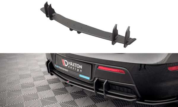 MAXTON DESIGN - Street Pro Zadný difúzor Mazda 3 MPS Mk1 US-Spec Version, Čierna Matná