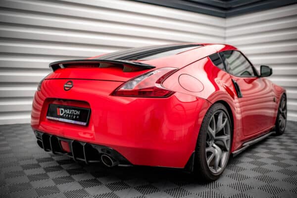 MAXTON DESIGN - Street Pro Zadný difúzor Nissan 370Z, Čierna Matná – Obrázok 4