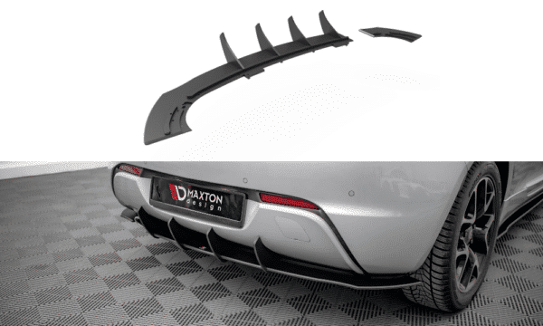 MAXTON DESIGN - Street Pro Zadný difúzor Opel Astra GTC OPC-Line J, Čierna Matná