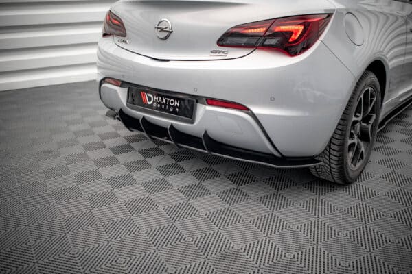 MAXTON DESIGN - Street Pro Zadný difúzor Opel Astra GTC OPC-Line J, Čierna Matná – Obrázok 3