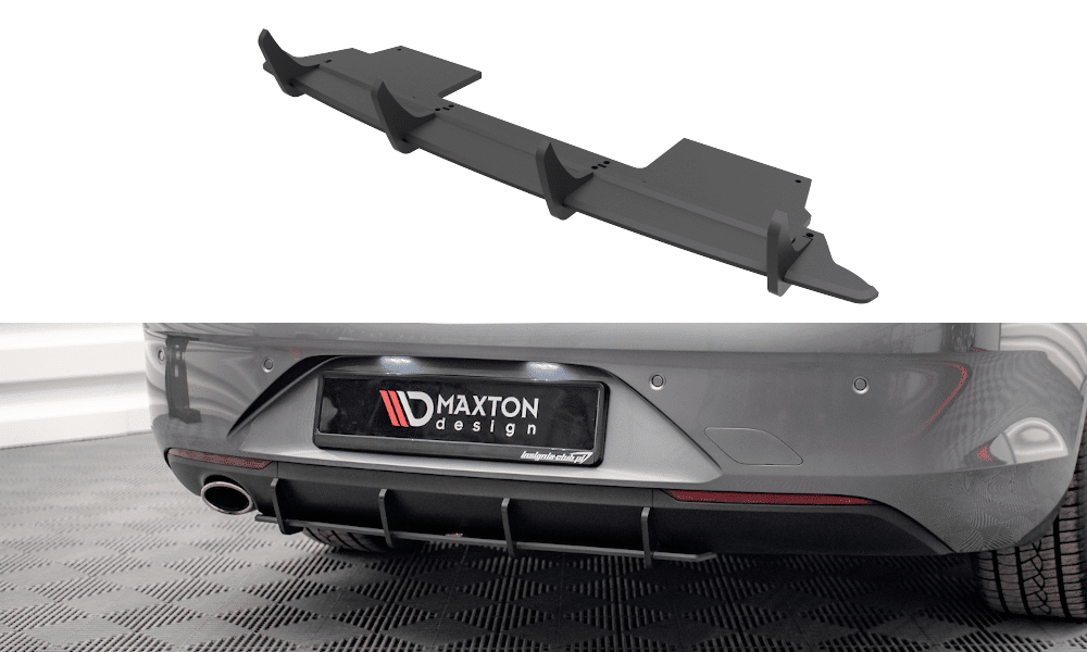 MAXTON DESIGN - Street Pro Zadný difúzor Opel Insignia Mk2, Čierna Matná