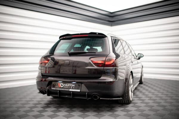 MAXTON DESIGN - Street Pro Zadný difúzor Seat Exeo, Čierna Matná – Obrázok 3
