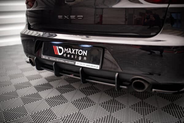 MAXTON DESIGN - Street Pro Zadný difúzor Seat Exeo, Čierna Matná – Obrázok 4