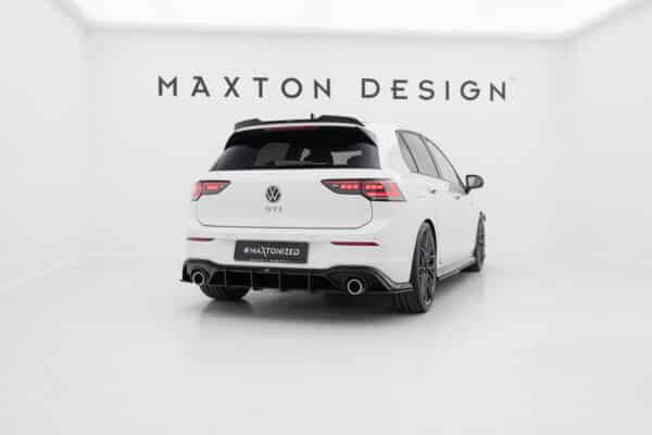 MAXTON DESIGN - Street pro difúzor  Volkswagen Golf GTI Mk8, Čierny mat – Obrázok 2